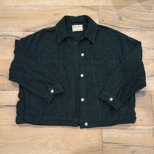 We the Free corduroy jacket. EUC! Oversized style, drop shoulder. Sz L